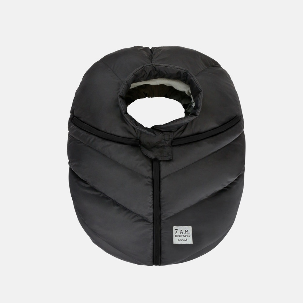 7AM Enfant Core Car Seat Cocoon in Black *NWT*